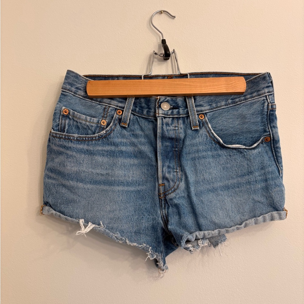 Levi's Classic Blue Jean Shorts